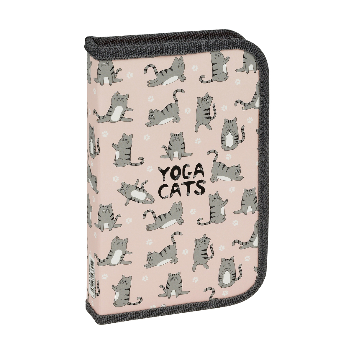 

Пенал 1 отделение, 190*115 ArtSpace "Yoga Cats", ламинированный картон, софт-тач, Разноцветный