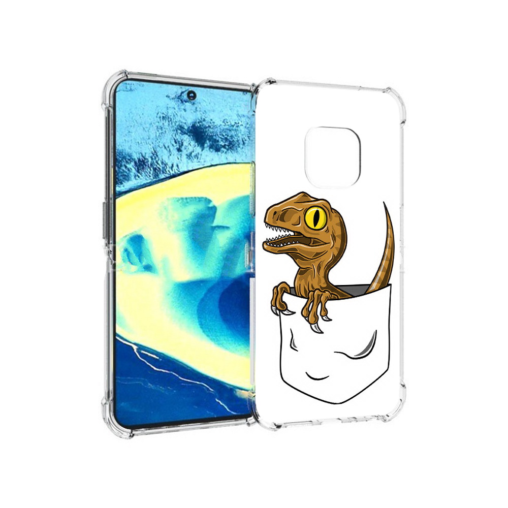 

Чехол MyPads Tocco для Nokia XR20 динозавр в кармане (PT161671.111.327), Прозрачный, Tocco