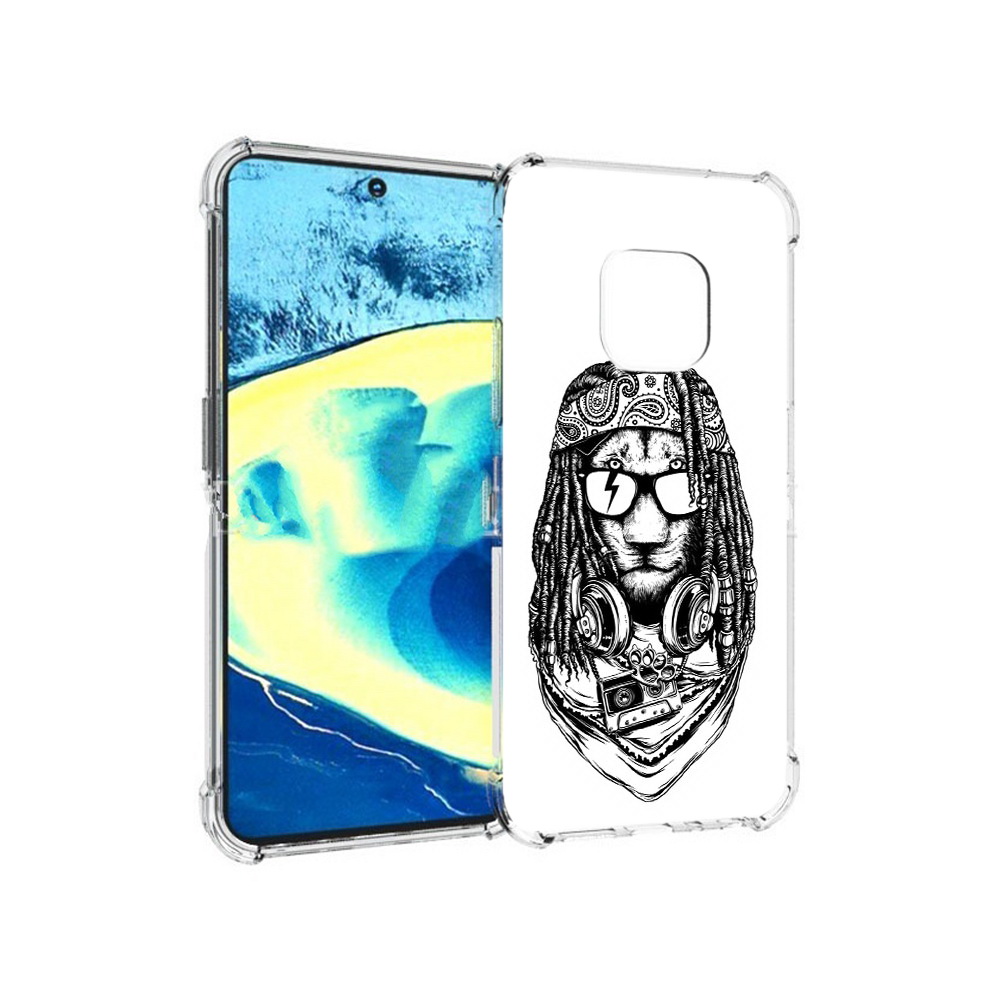 

Чехол MyPads Tocco для Nokia XR20 дреды льва (PT161671.111.338), Прозрачный, Tocco