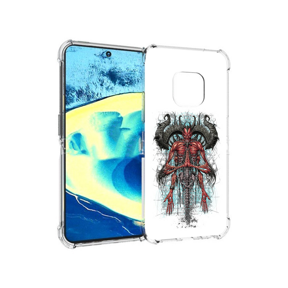 

Чехол MyPads Tocco для Nokia XR20 дьявол (PT161671.111.340), Прозрачный, Tocco