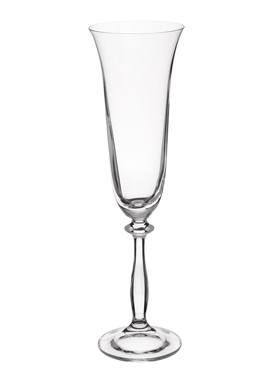 фото Фужеры crystal bohemia angela для шампанского 190 мл 6 шт