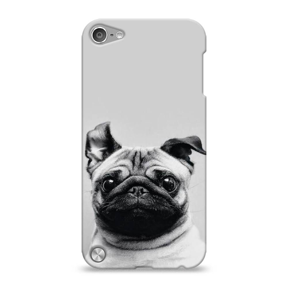

Пластиковый чехол "Ушастый мопс" на Apple iPod Touch, 11120-1