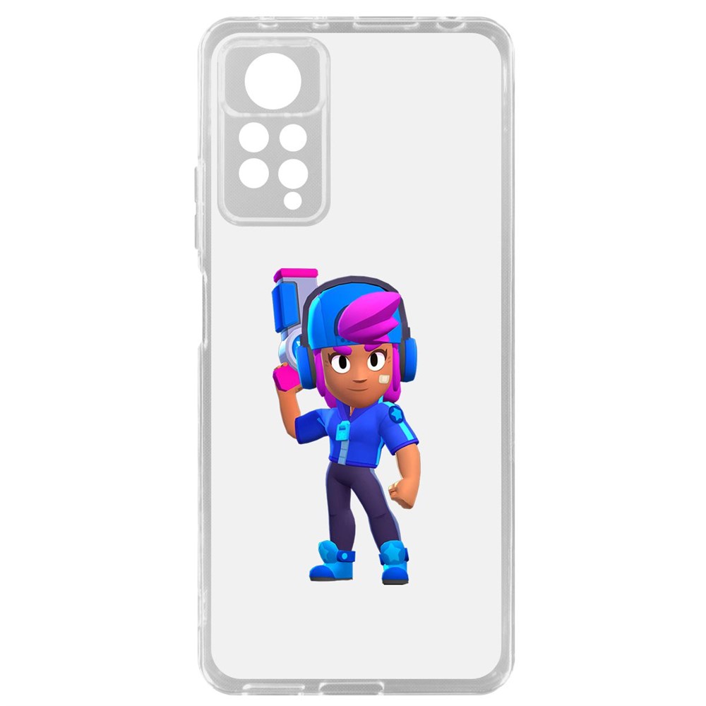 

Чехол-накладка Brawl Stars-Звёздная Шелли для Xiaomi Redmi Note 11 Pro