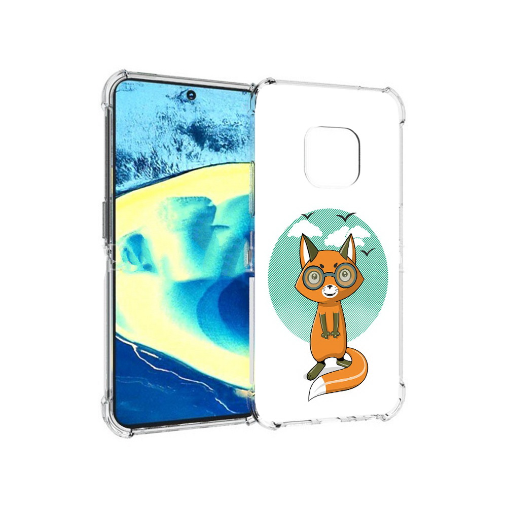 

Чехол MyPads Tocco для Nokia XR20 задумчивая лиса (PT161671.111.348), Прозрачный, Tocco