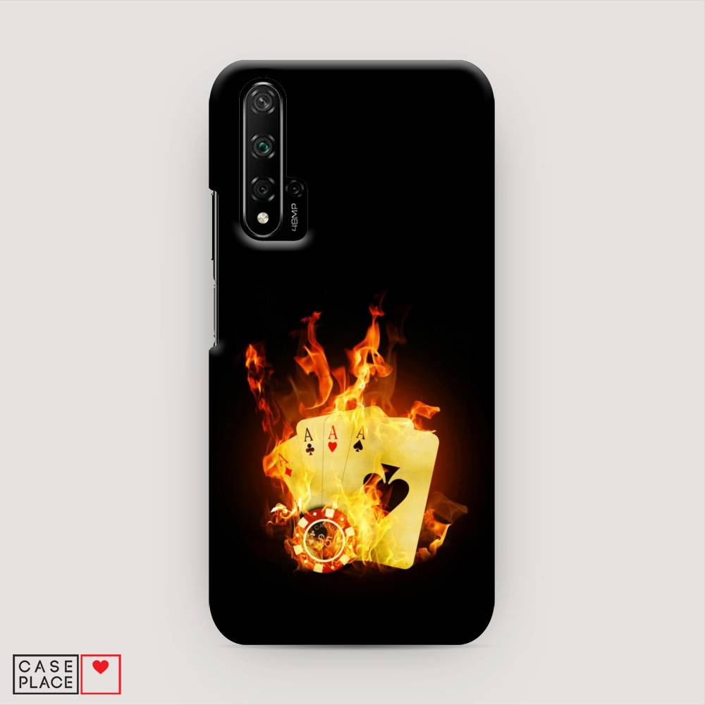 

Чехол Awog "Горящие карты" для Honor 20 Pro, 69320-7