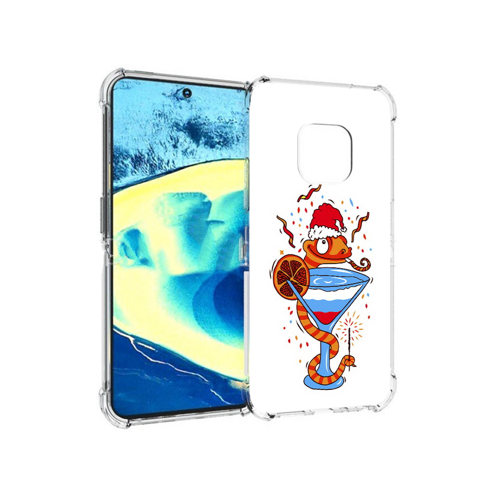 

Чехол MyPads Tocco для Nokia XR20 змейка (PT161671.111.364), Прозрачный, Tocco