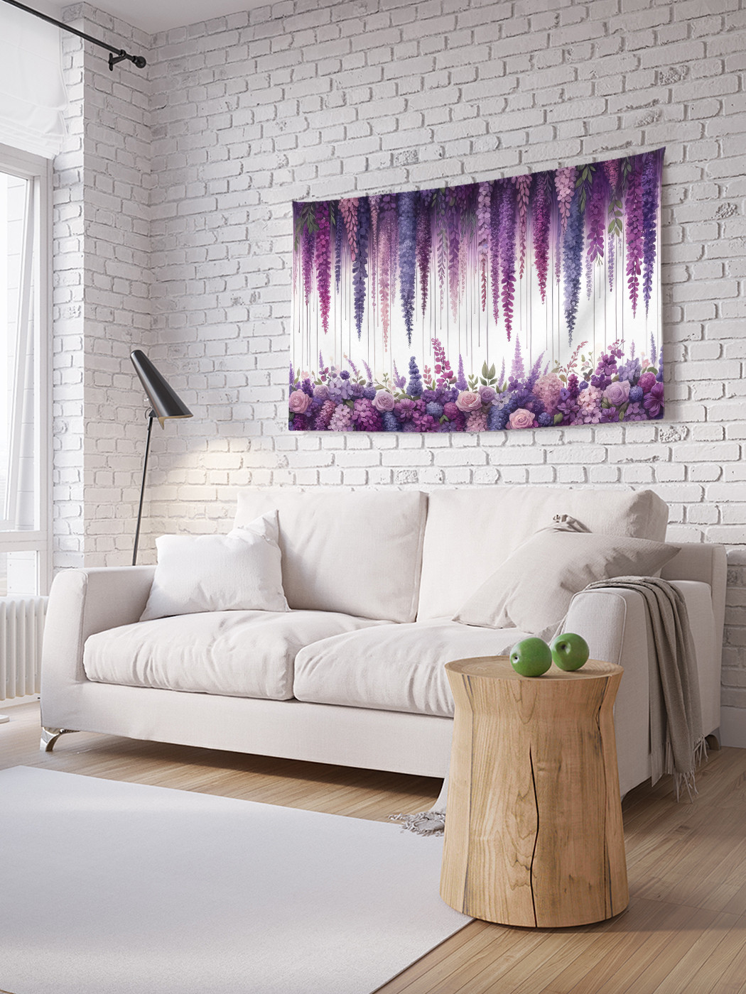 

Фотопанно JoyArty Розы в сирени 150х200, tpg_sd3096_150x200