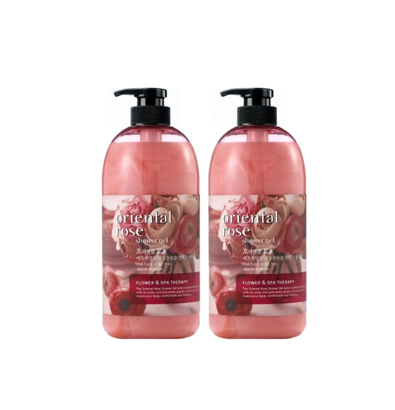 Гель для душа Welcos Body Phren Shower Gel Oriental Rose 730 мл 2 шт