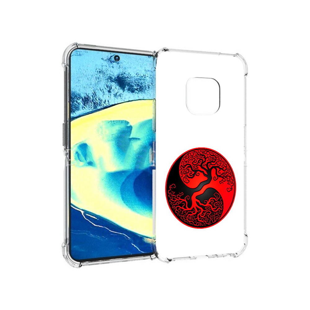 

Чехол MyPads Tocco для Nokia XR20 инь янь дерево (PT161671.111.379), Прозрачный, Tocco