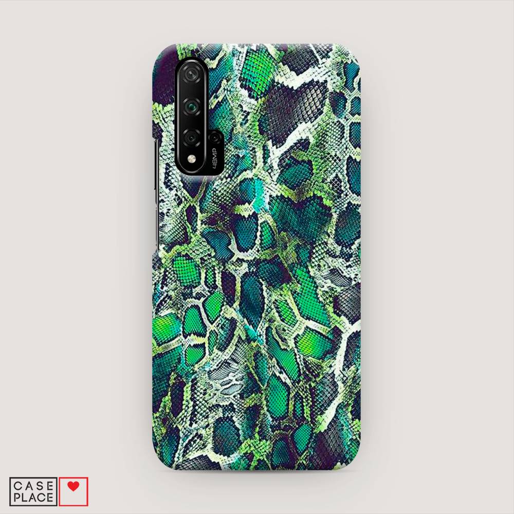 

Чехол Awog "Зеленая кожа змеи" для Honor 20 Pro, 69320-2