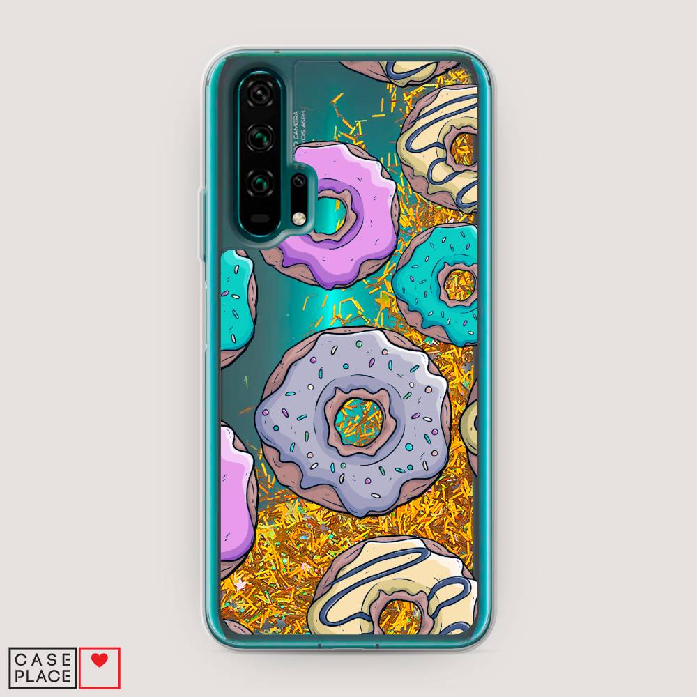 

Чехол Awog на Honor 20 Pro "Разноцветные пончики в глазури 2", Разноцветный, 69390-1