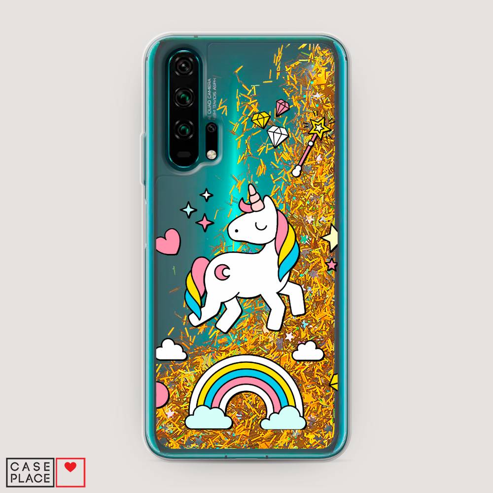 

Чехол Awog на Honor 20 Pro "Принцесса единорог", Разноцветный, 69390-1