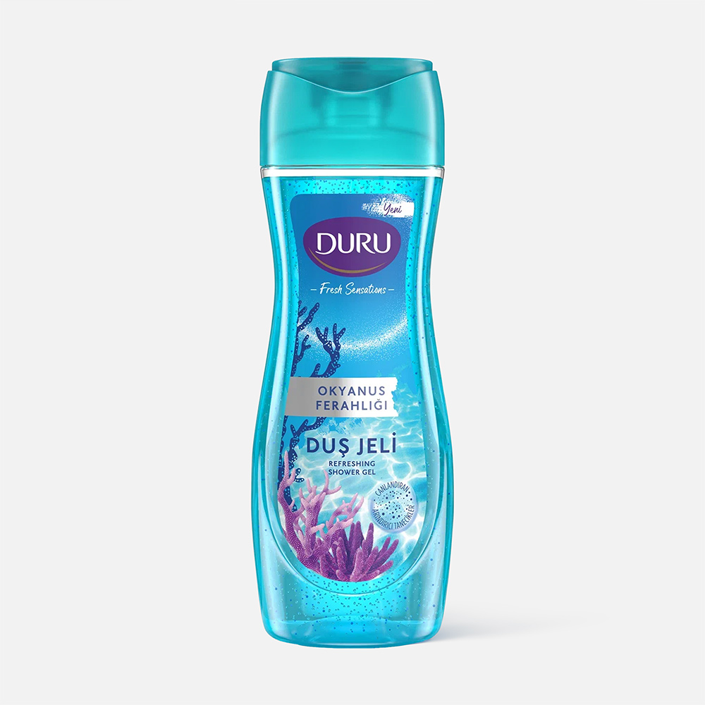 Гель для душа Duru Fresh Sens Ocean освежающий, для всех типов кожи 450 мл