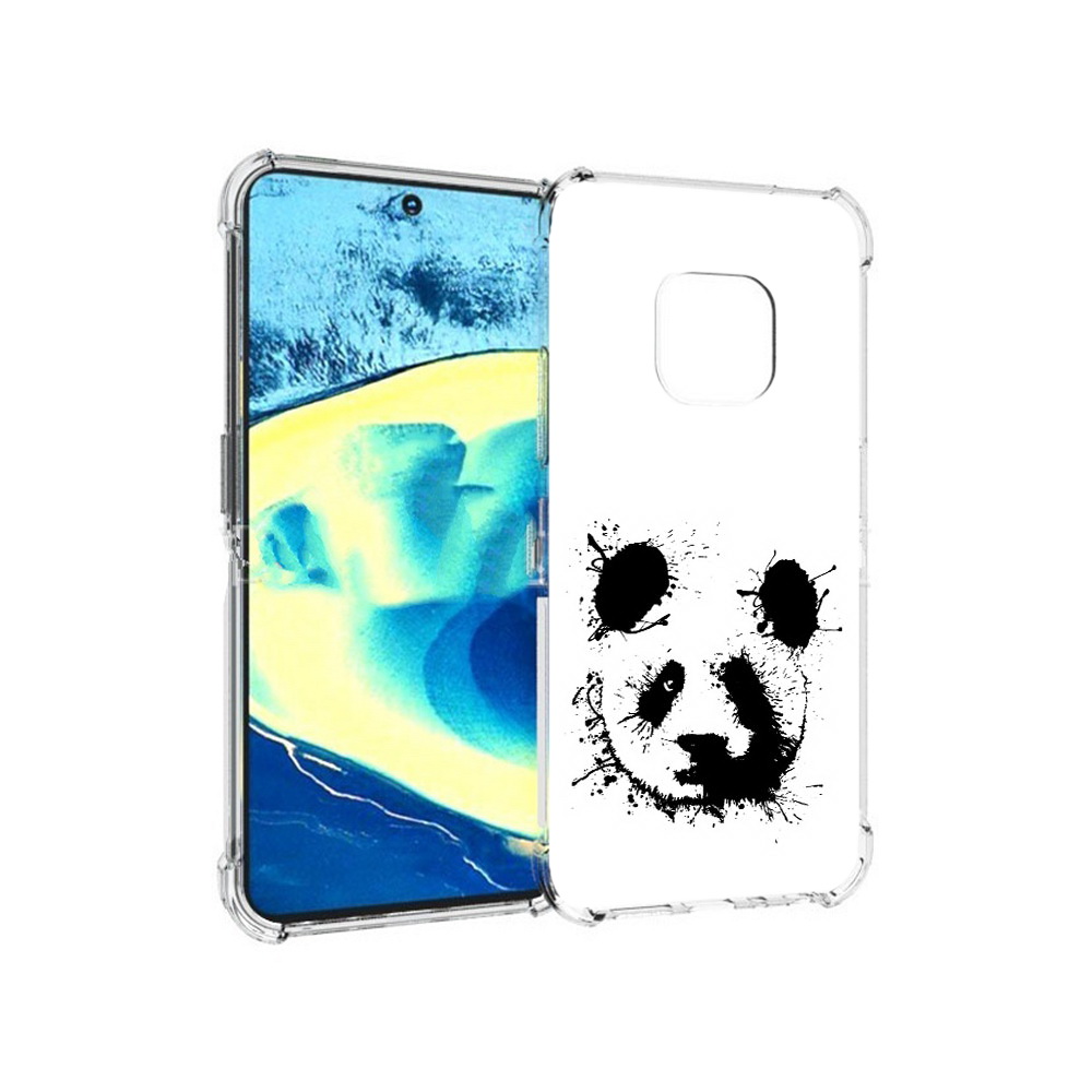 

Чехол MyPads Tocco для Nokia XR20 клякса-панда (PT161671.111.389), Прозрачный, Tocco