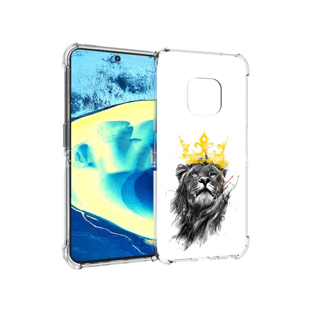 

Чехол MyPads Tocco для Nokia XR20 король-лев (PT161671.111.391), Прозрачный, Tocco