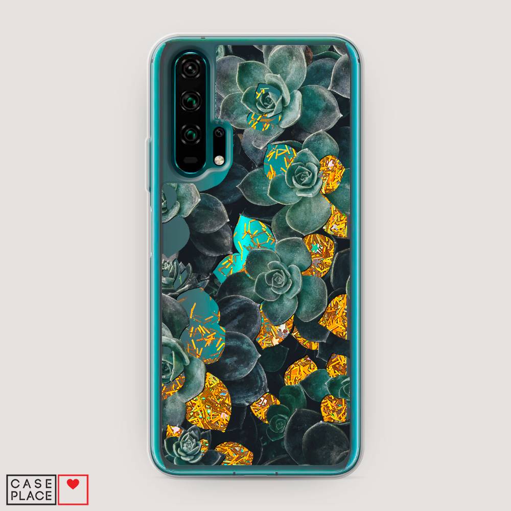 

Чехол Awog на Honor 20 Pro "Сукуленты цветные", Разноцветный, 69390-1