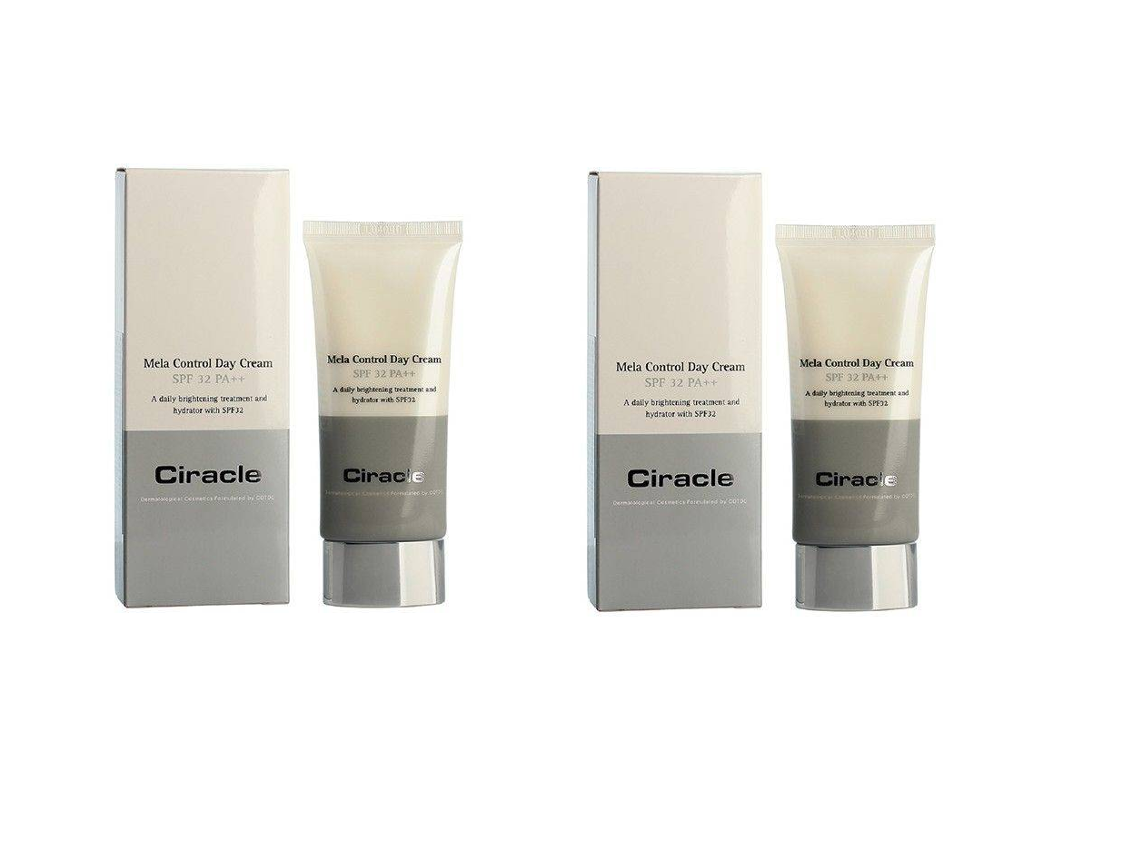 

Крем для лица Ciracle Mela Control Day Creamосветляющий 50 мл 2 шт, Mela Control Day Cream