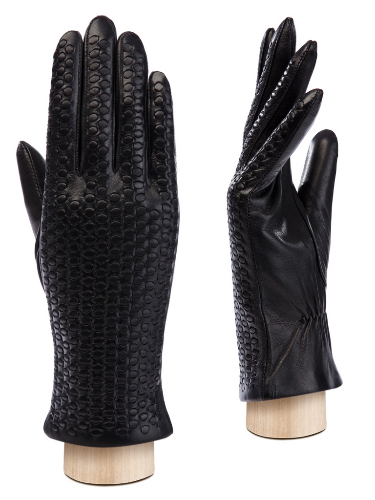 Перчатки женские Eleganzza HP4505 черные 6.5