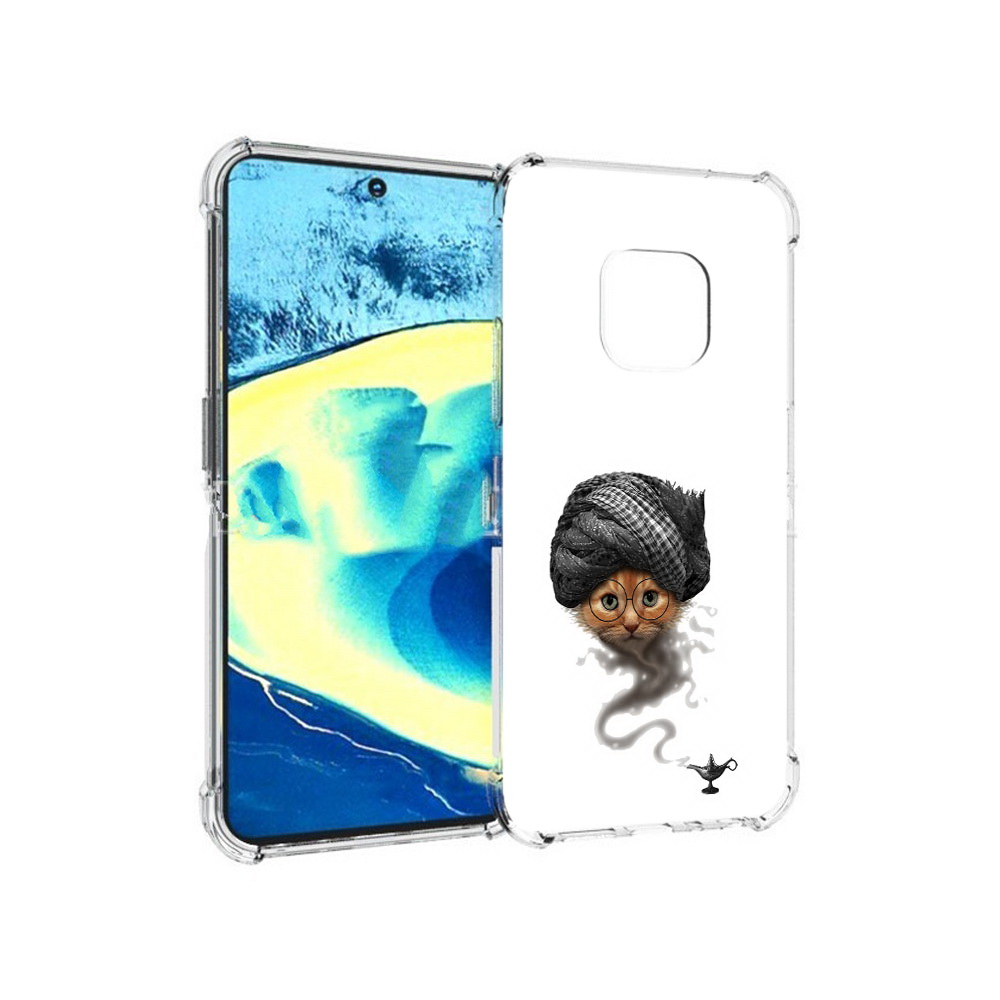 

Чехол MyPads Tocco для Nokia XR20 кот джин (PT161671.111.398), Прозрачный, Tocco