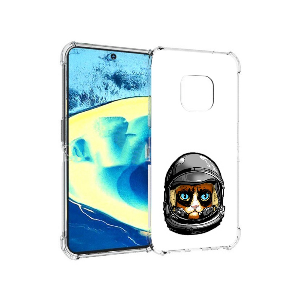 

Чехол MyPads Tocco для Nokia XR20 кот космонавт (PT161671.111.400), Прозрачный, Tocco