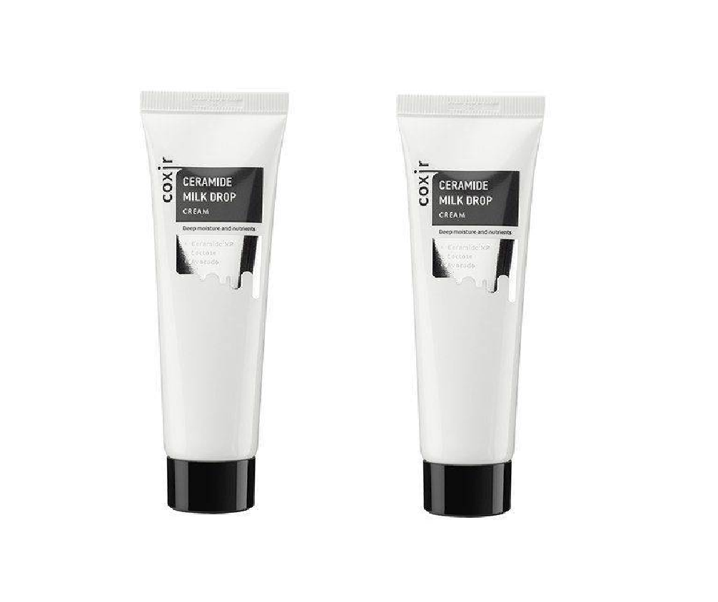 

Крем для лица Coxir увлажняющий с керамидами Ceramide Milk Drop 50 мл 2 шт, Ceramide Milk Drop Cream