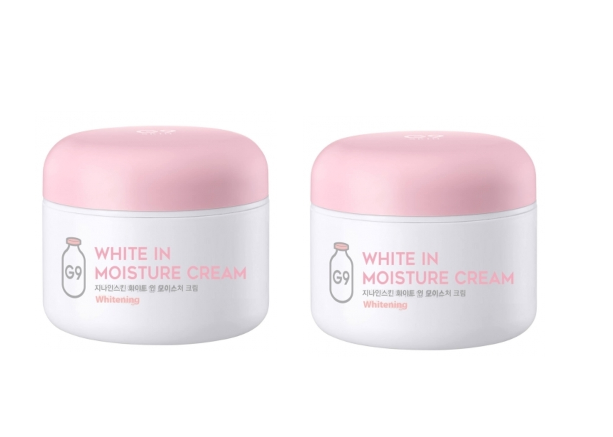 Крем для лица G9SKIN White In Moisture увлажняющий 100 г 2 шт