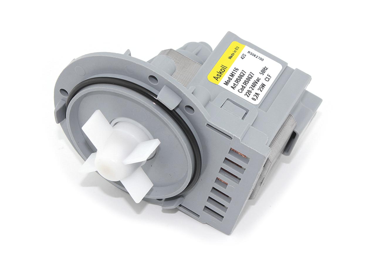 

Насос сливной Askoll 25 Вт M116/M224/M231 для стиральной машины Indesit, Ariston, Stinol