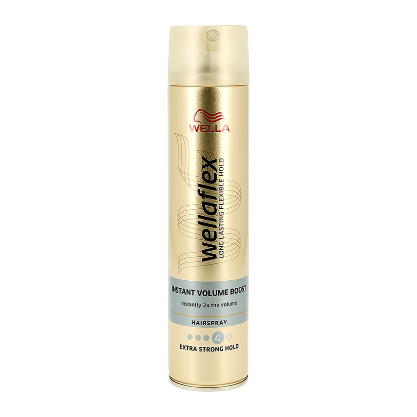 Лак для волос Wella Wellaflex Instant Volume Boost экстрасильная фиксация 4 250 мл