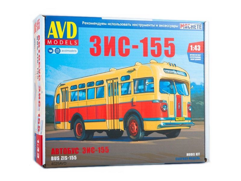 

Сборная модель AVD ЗИС-155, 1/43 4025AVD