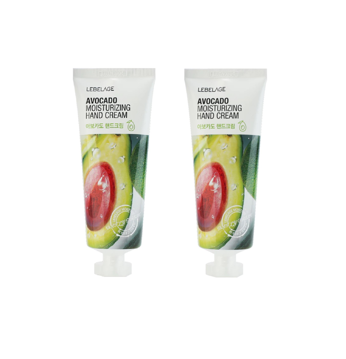 Крем для рук Lebelage с экстрактом авокадо Moisturizing Avocado 100 мл 2 шт