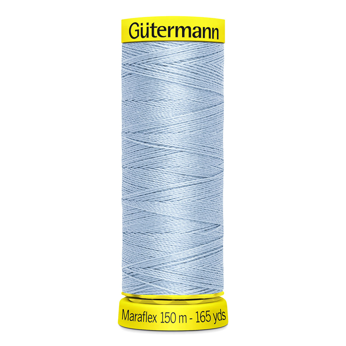 

Нить Gutermann Maraflex для трикотажа, 777000, ПБТ, 150м (276 бледно-голубой), 5 шт, 7733983