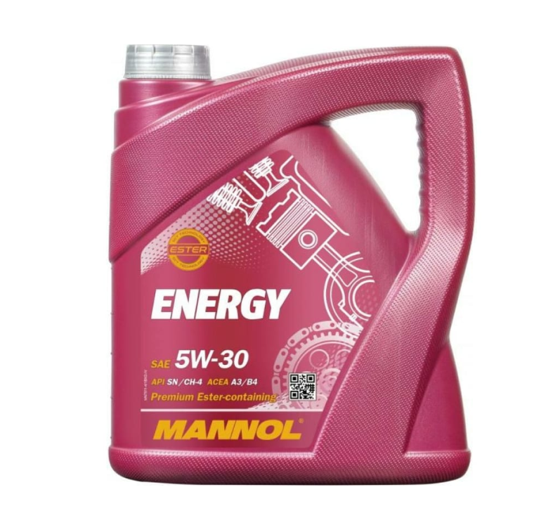 Моторное масло MANNOL ENERGY 5W30 SL 4л