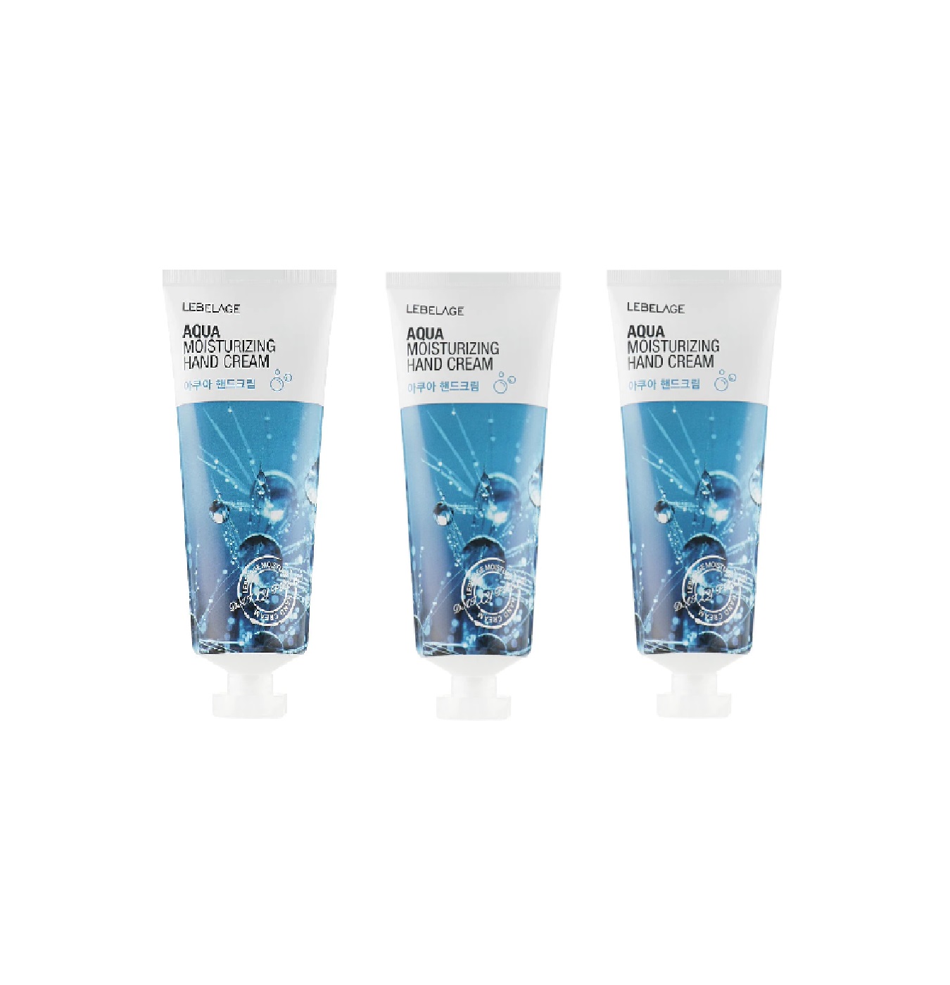 Крем для рук Lebelage Aqua Moisturizing Hand Cream увлажняющий 100 мл 3 шт Южная Корея