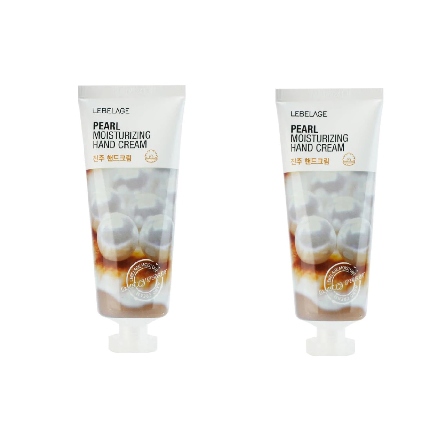 Крем для рук Lebelage Pearl Moisturizing Hand Cream с жемчугом 100 мл 2 шт