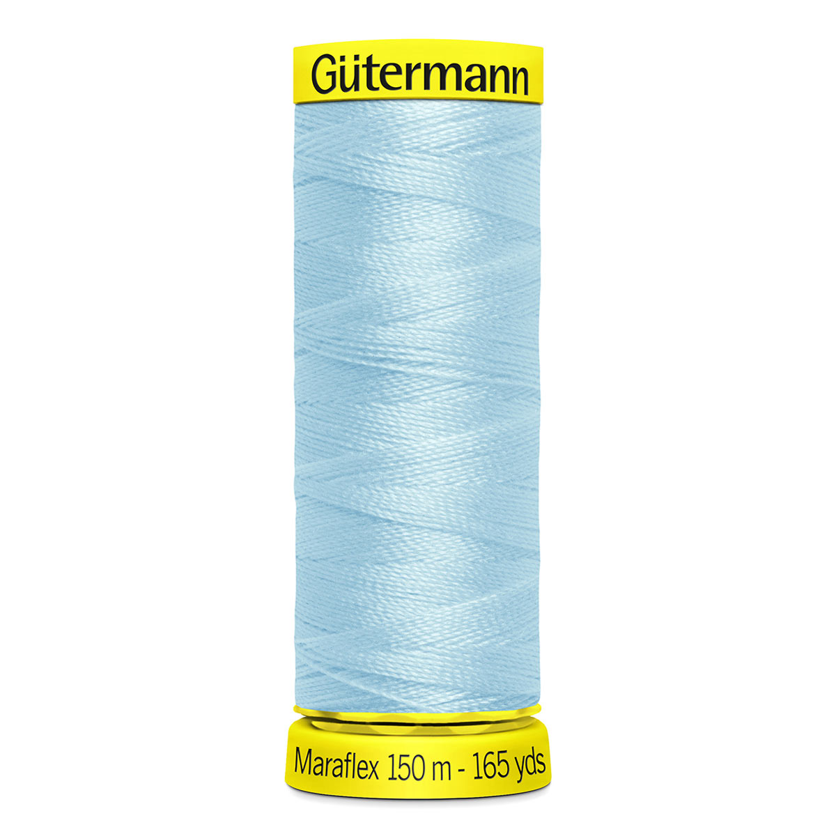 Нить Gutermann Maraflex для трикотажа, 777000, ПБТ, 150м (195 голубой лед), 5 шт