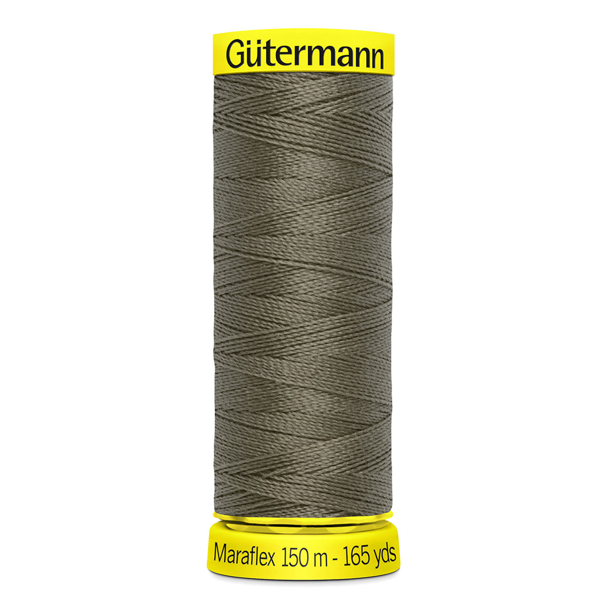 Нить Gutermann Maraflex для трикотажа, 777000, ПБТ, 150м (676 светлый хаки), 5 шт