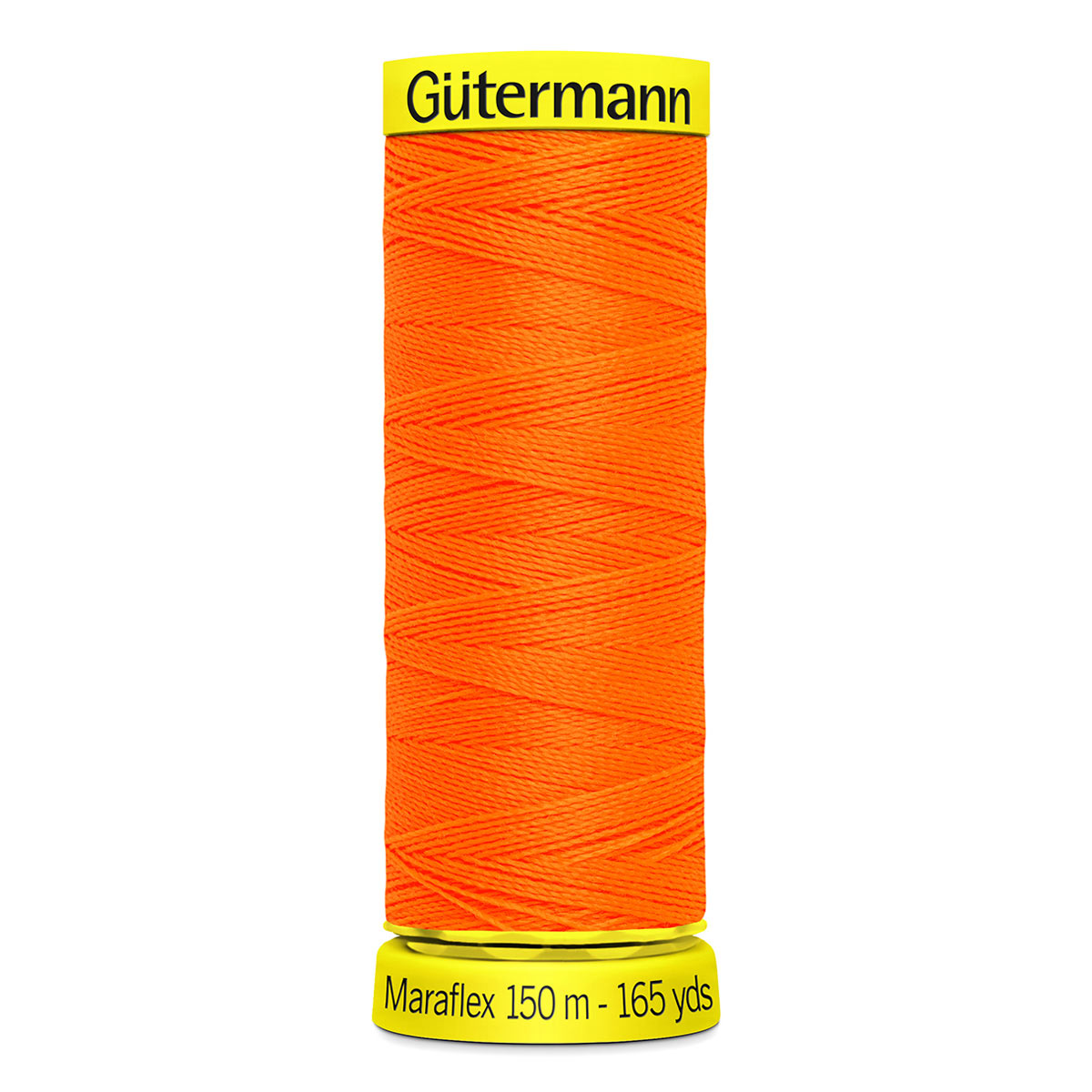 Нить Gutermann Maraflex для трикотажа, 777000, ПБТ, 150м (3871 неоновый оранжевый), 5 шт