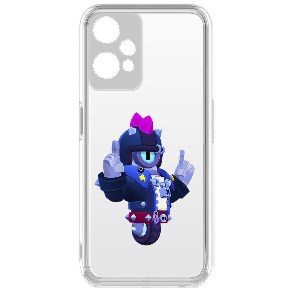 

Чехол-накладка Brawl Stars-Дикий Сту для OnePlus Nord CE 2 Lite, Прозрачный