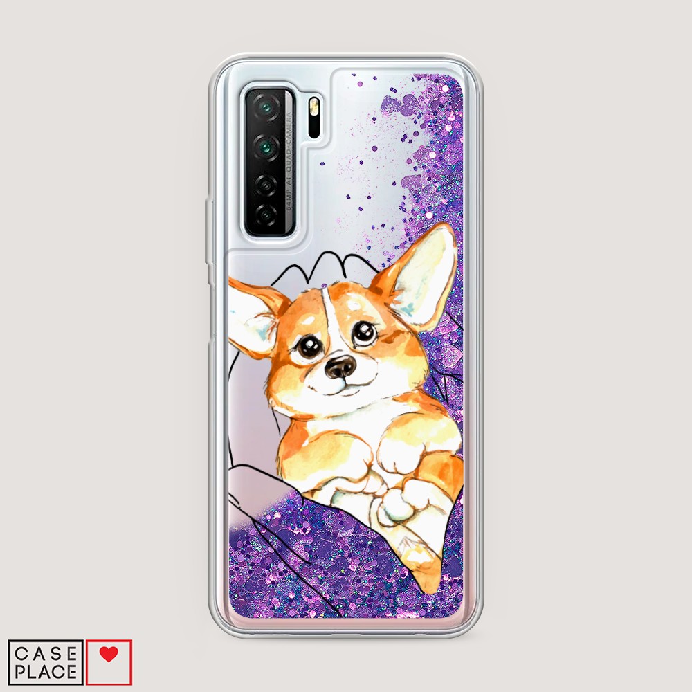 

Чехол Awog на Huawei P40 lite 5G/Honor 30S Global/Nova 7 SE "Корги в ладошках", Разноцветный, 6102892-1