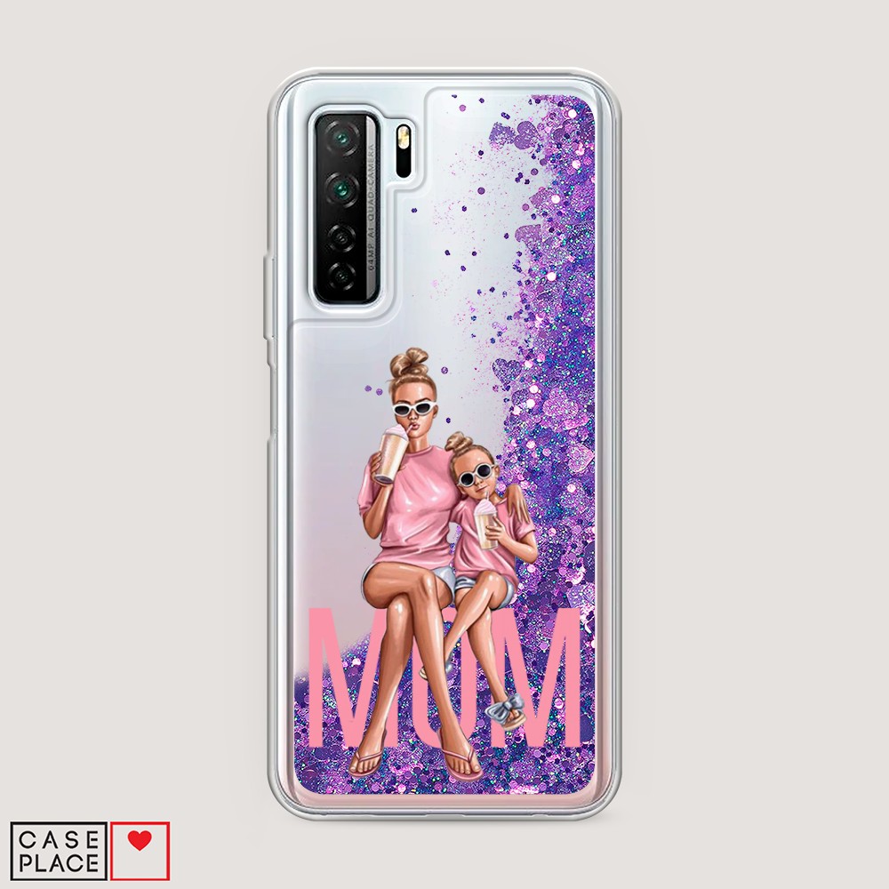 

Чехол Awog на Huawei P40 lite 5G/Honor 30S Global/Nova 7 SE "Lovely mom", Разноцветный, 6102892-1