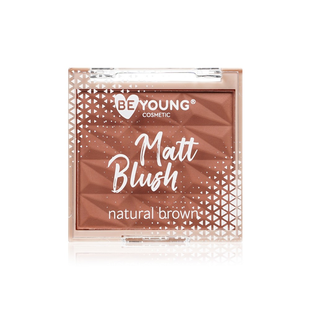 Румяна для лица BeYoung Matt Blush Natural brown 6,5г