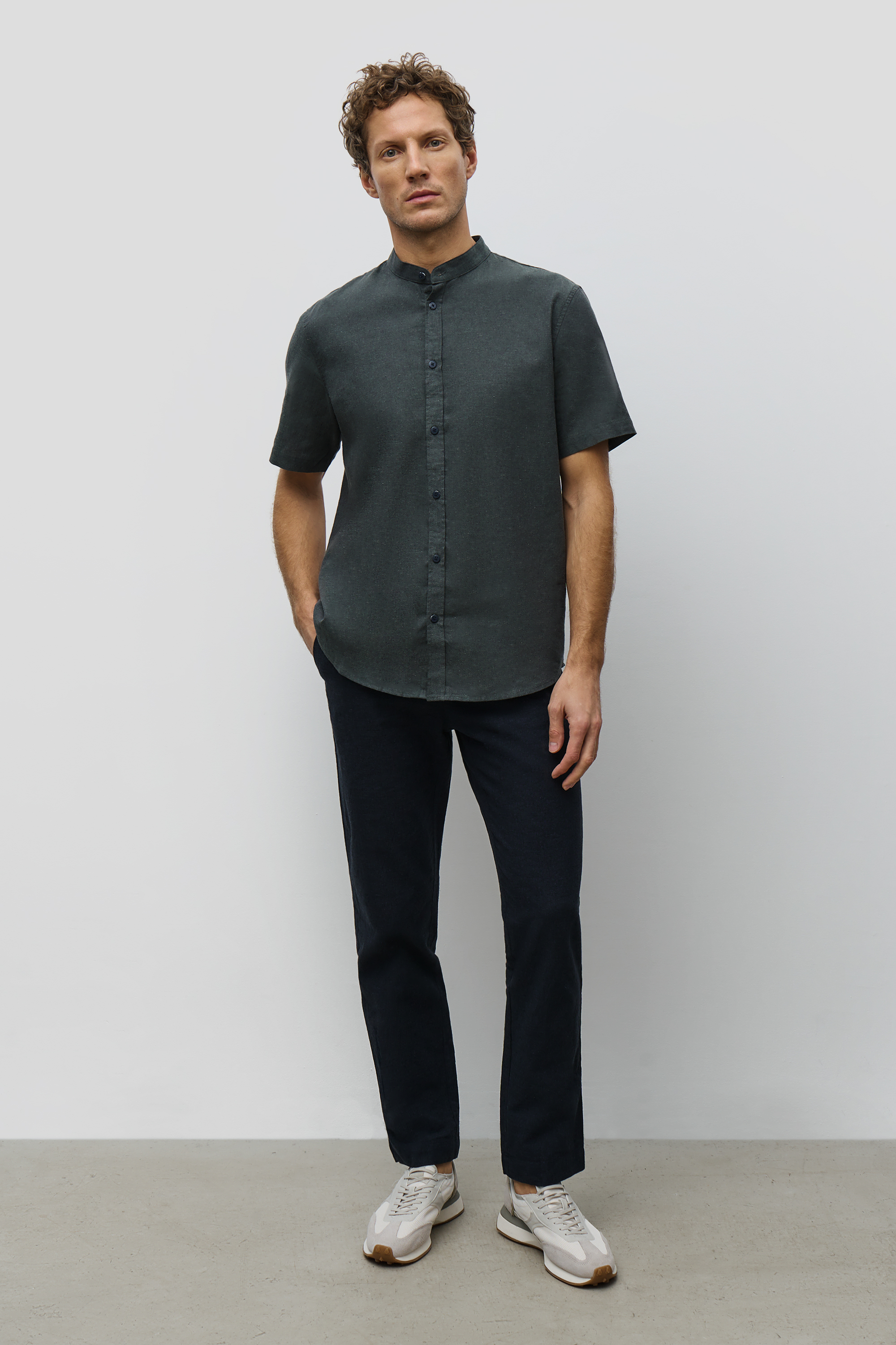

Брюки мужские Baon B7923009 синие 3XL, Синий, B7923009