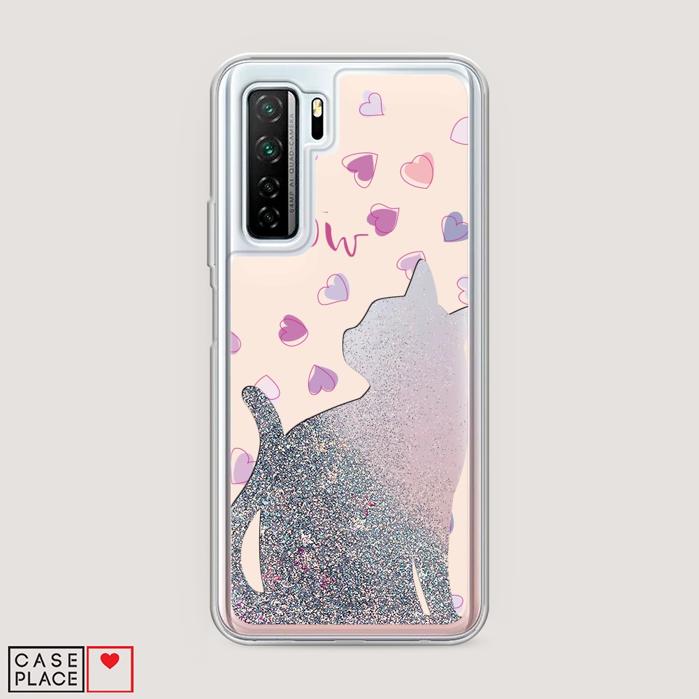 

Чехол Awog на Huawei P40 lite 5G/Honor 30S Global/Nova 7 SE "Прозрачный кот", Разноцветный, 6102891-1
