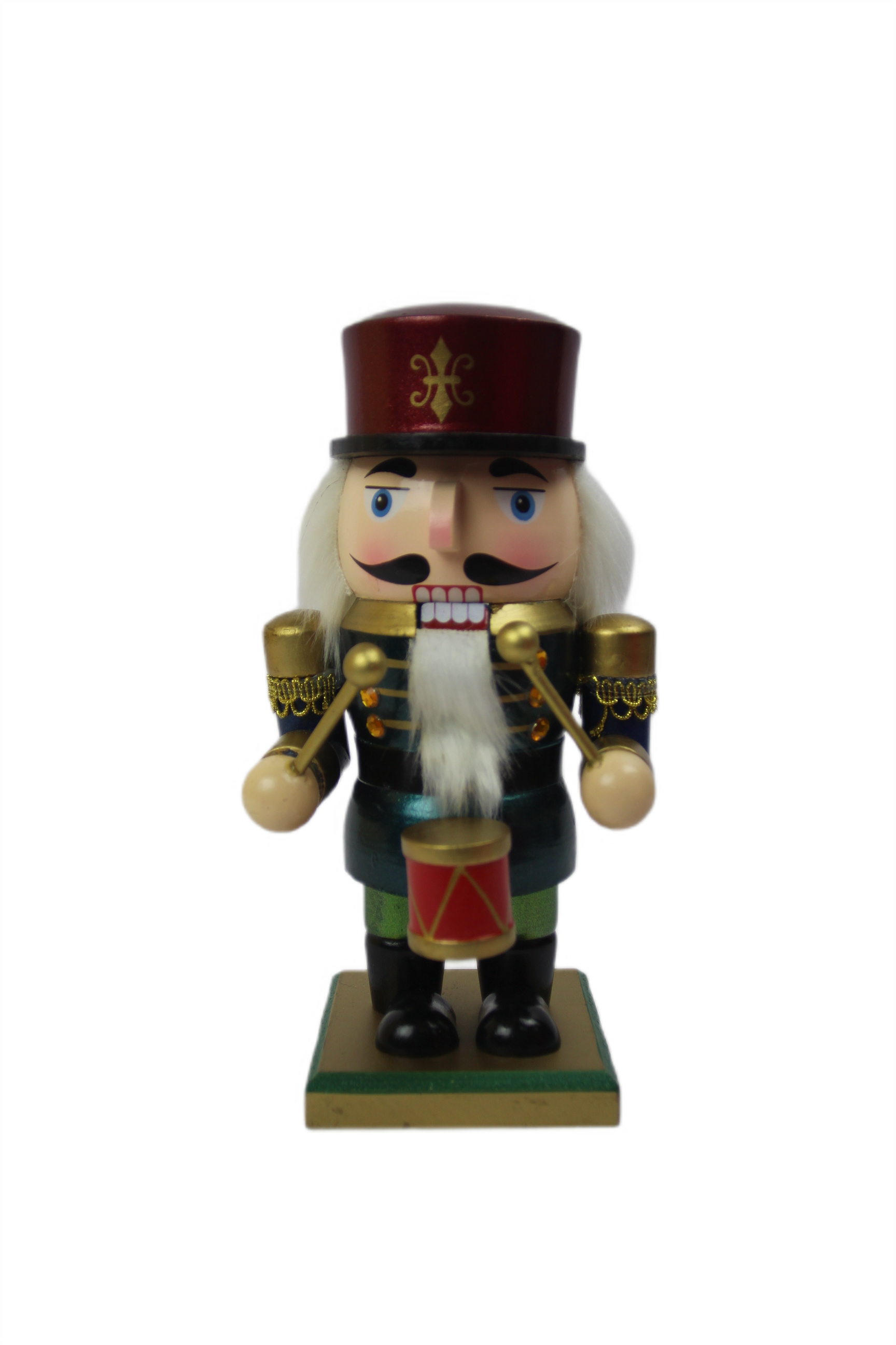 

Фигурка новогодняя Merry Christmas Щелкунчик в синем мундире деревянный 15187 22 см, Синий, Щелкунчик в синем мундире деревянный