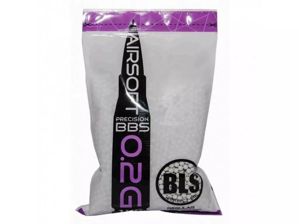 

Шары для страйкбола BLS 1KG-H2 0,20 г белые, 1 кг, Белый, 1KG-H2