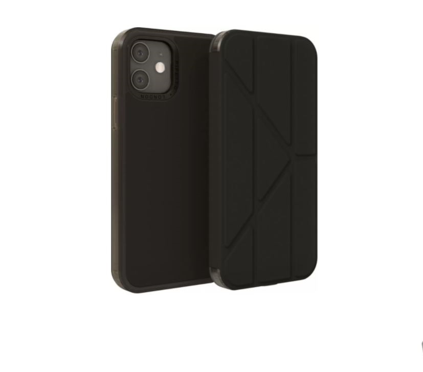 фото Чехол pipetto origami folio для iphone 12/12 pro (6.1) black (p062-49-o)