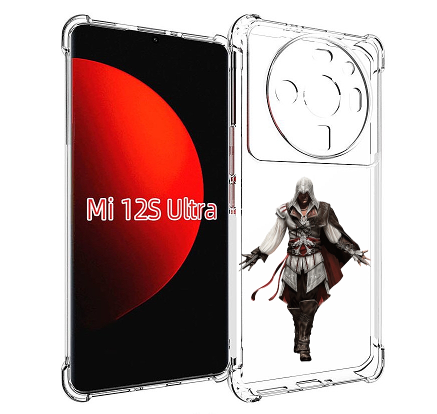 

Чехол MyPads Assassin's-Creed мужской для Xiaomi 12S Ultra, Прозрачный, Tocco