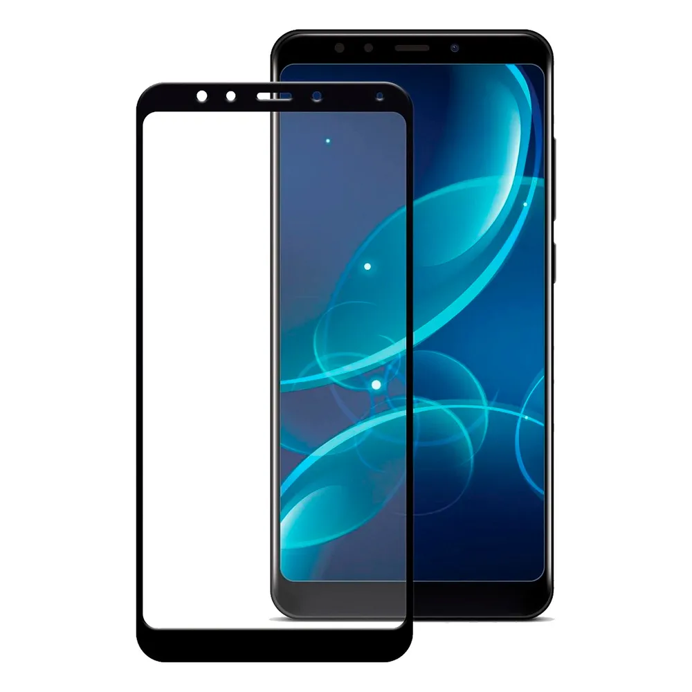 

Защитная пленка 2DV повышенной прочности для Xiaomi Redmi 5+ черное в т/у