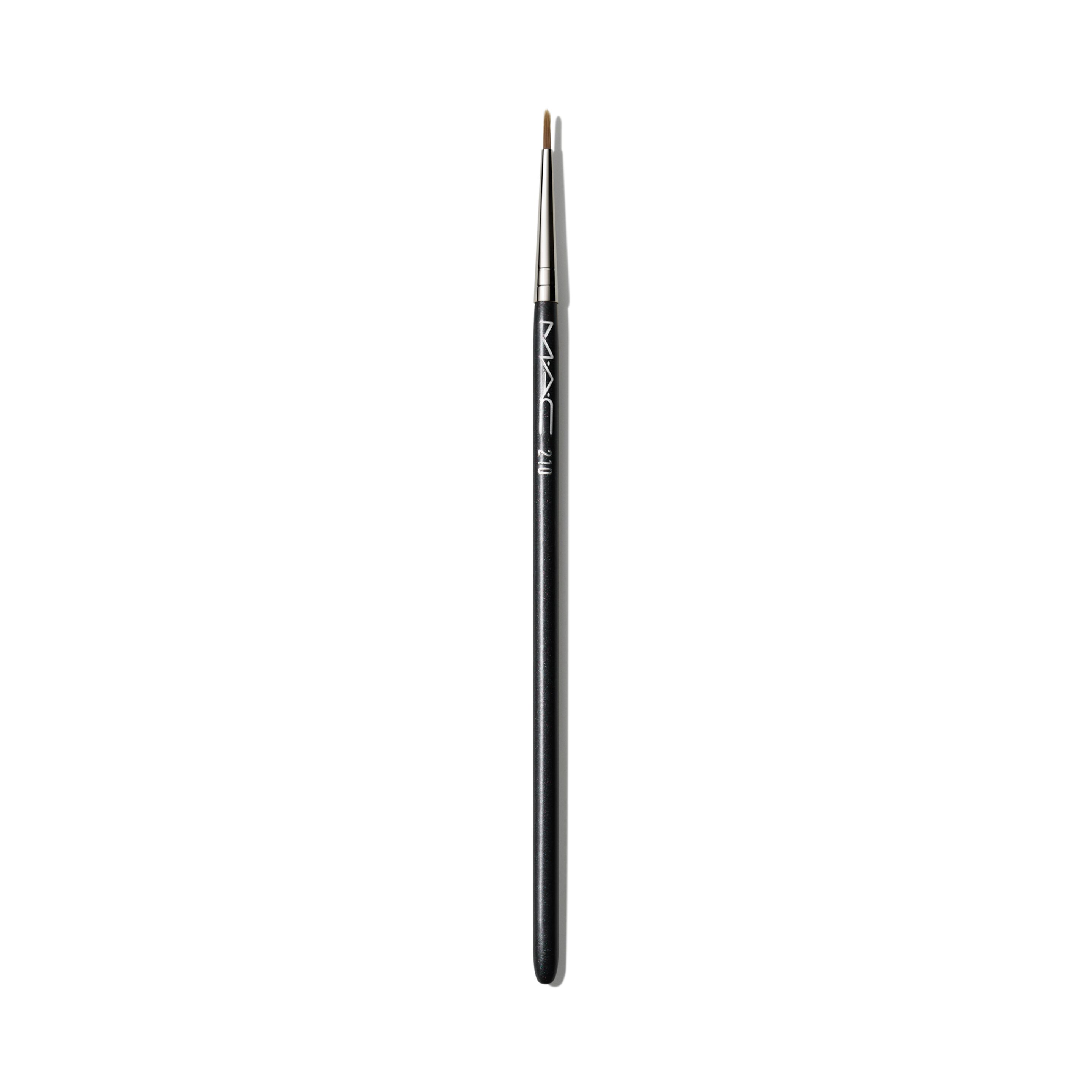 Кисть для подводки MAC Cosmetics Precise Eye Liner Brush №210 синтетическая, черная