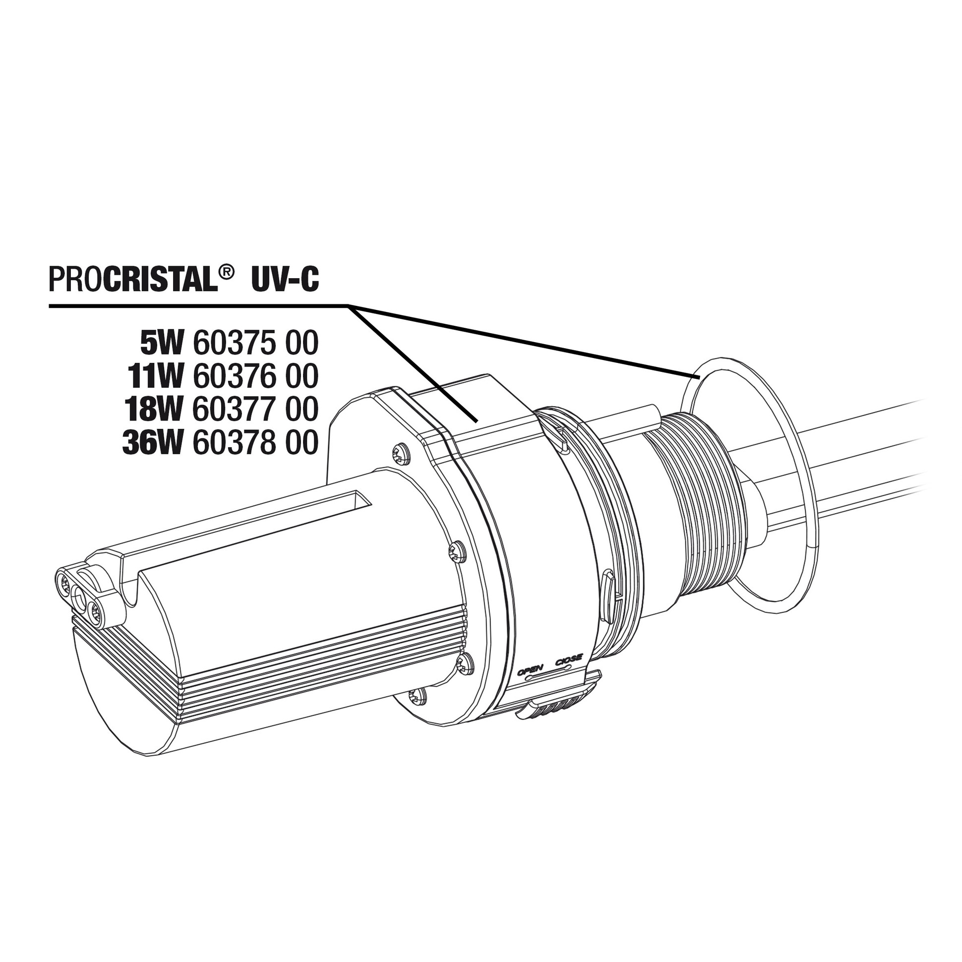 Сменный электрический модуль JBL ProCristal UV-C Electrical unit для ProCristal UV-C 11 Вт